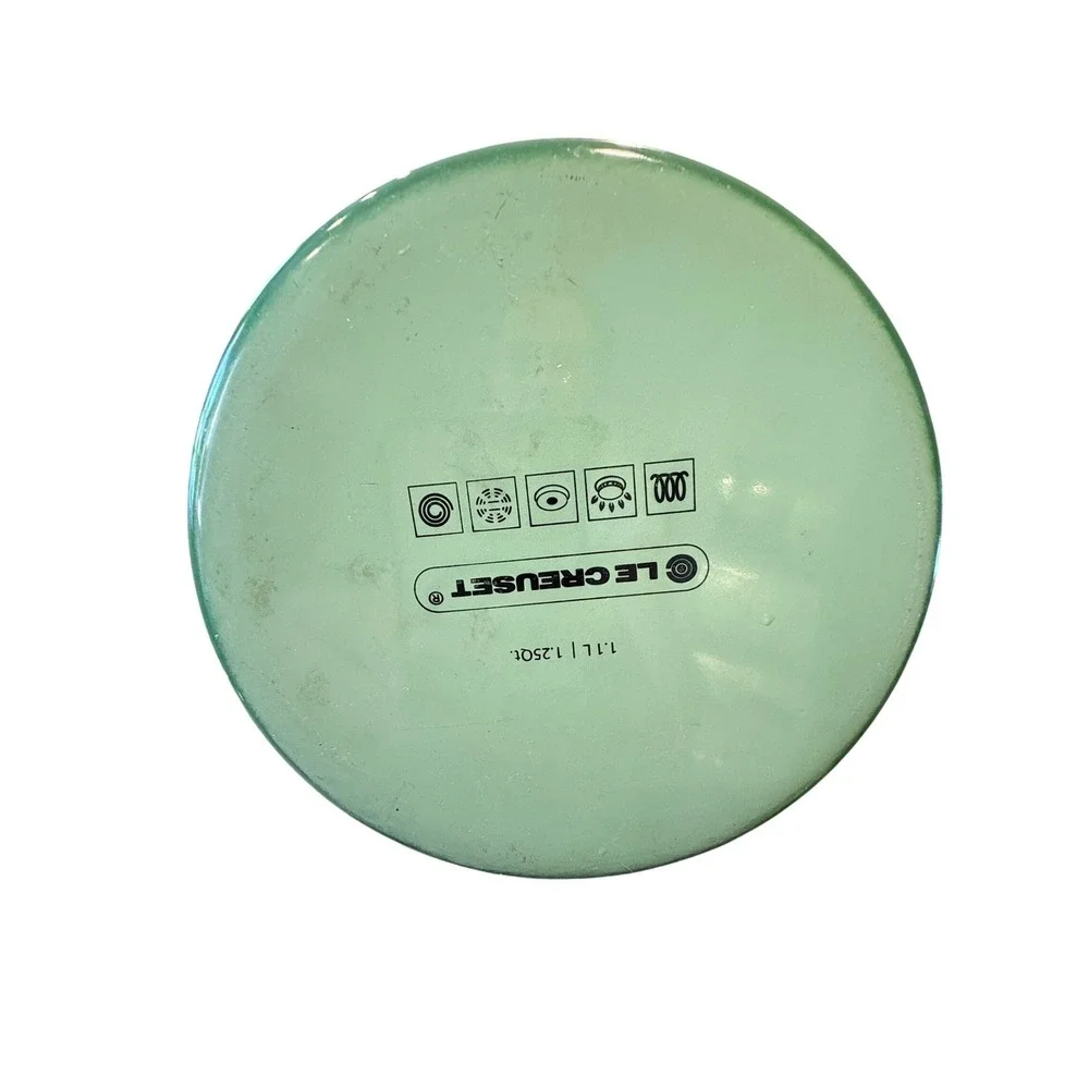 Le Creuset Whistling Tea Kettle Green Enamel on Steel‎ Classic 1.7 Qt Q3101-17